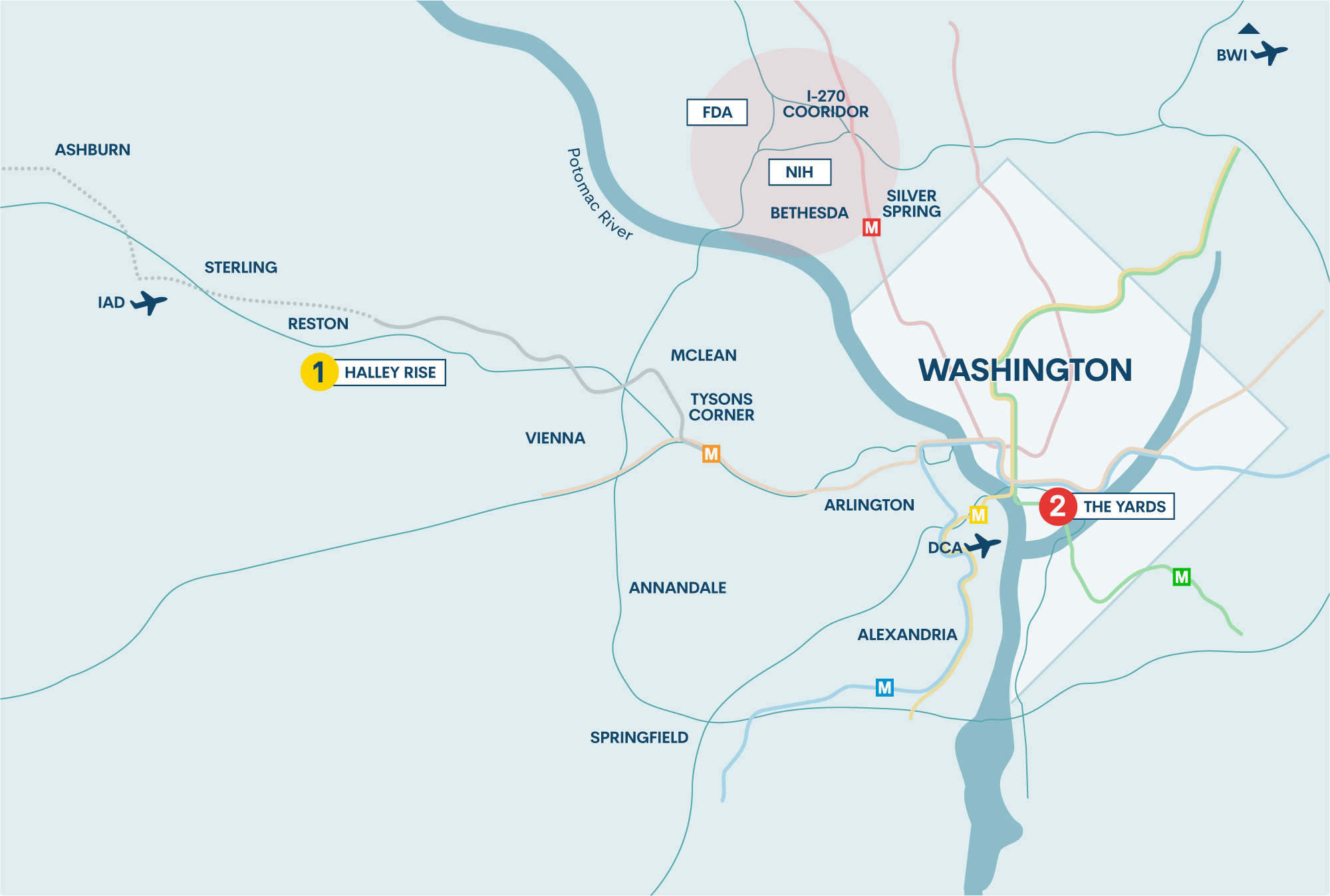 DC talent map - Life Sciences & Healthcare